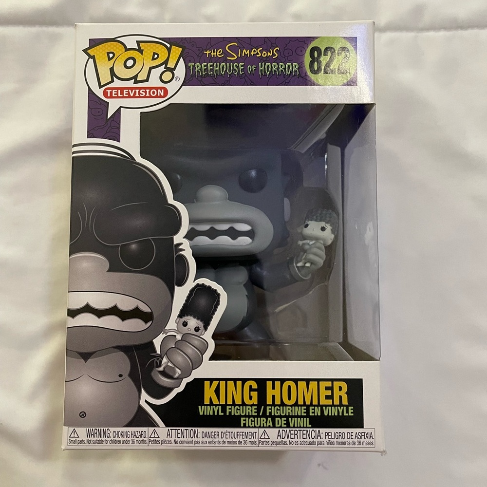 King Homer The Simpsons Tree House Of horror Funko Pop. New in box.